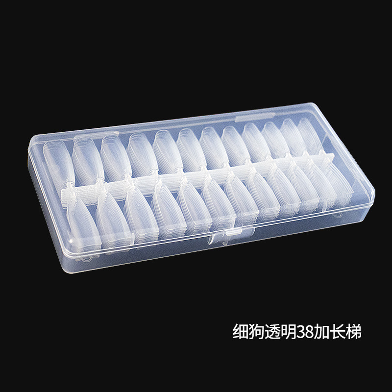 Escalera fina perro transparente 38 larga caja 240 piezas