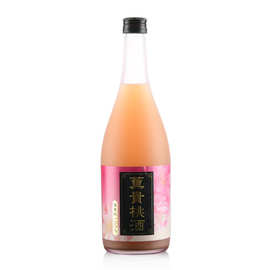 熏贵桃酒日式果酒桃子酒8度低度微醺女士甜酒日本洋酒720ml