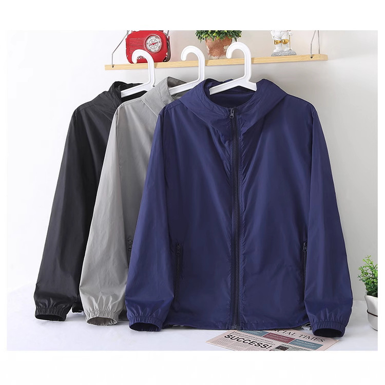 2025 New Summer Clothing Men's Jacket Thin Slim Korean Style Trendy Handsome Breathable Couple Clothing Men's and Women's Skin Clothing 2025 New Summer Clothing Men's Jacket Thin Slim Korean Style Trendy Handsome Breathable Couple Clothing Men's and Women's Skin Clothing
