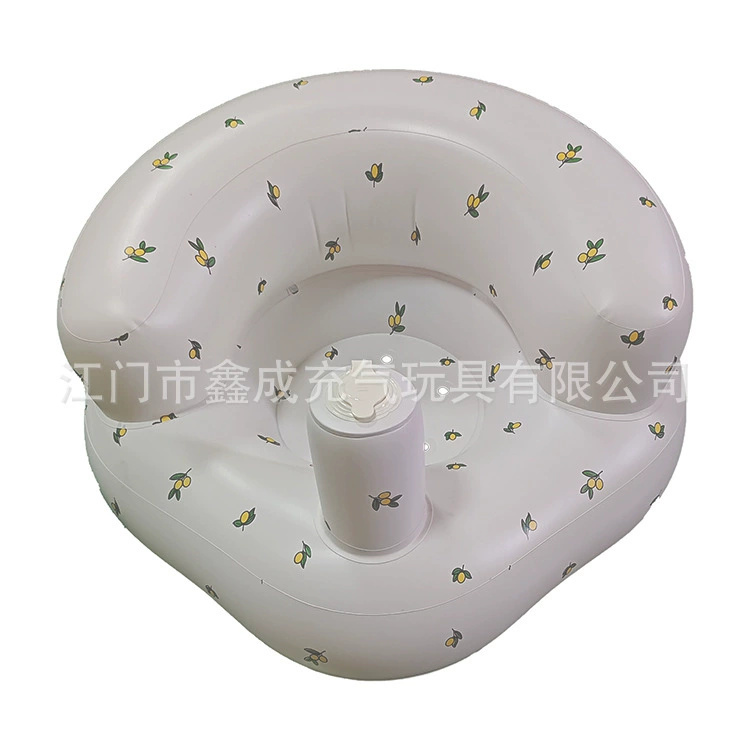 Производитель новый простой двухслойный пвх надувной детский стул детский стул