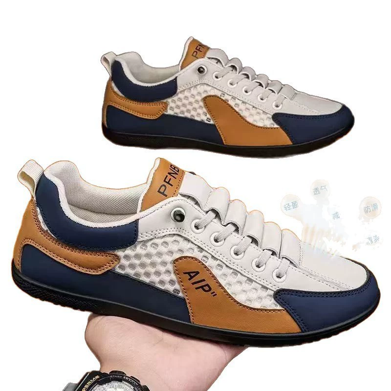 Men's breathable summer slippers, plus size