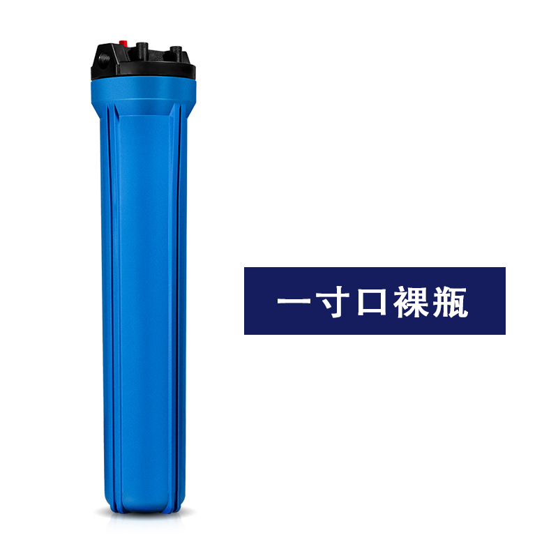 Botella de filtro transparente de algodón PP de 20 pulgadas, prefiltro para purificador de agua del grifo doméstico.