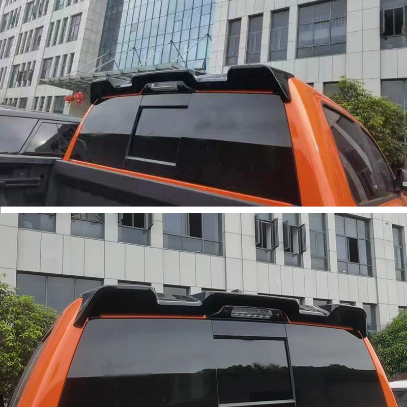 Applicable to 20-23 Dodge Ram Tail 22-23 Tyrannosaurus Rex TRX Carbon Fiber Pattern Roof Wing Appearance Fixed Wind Wing