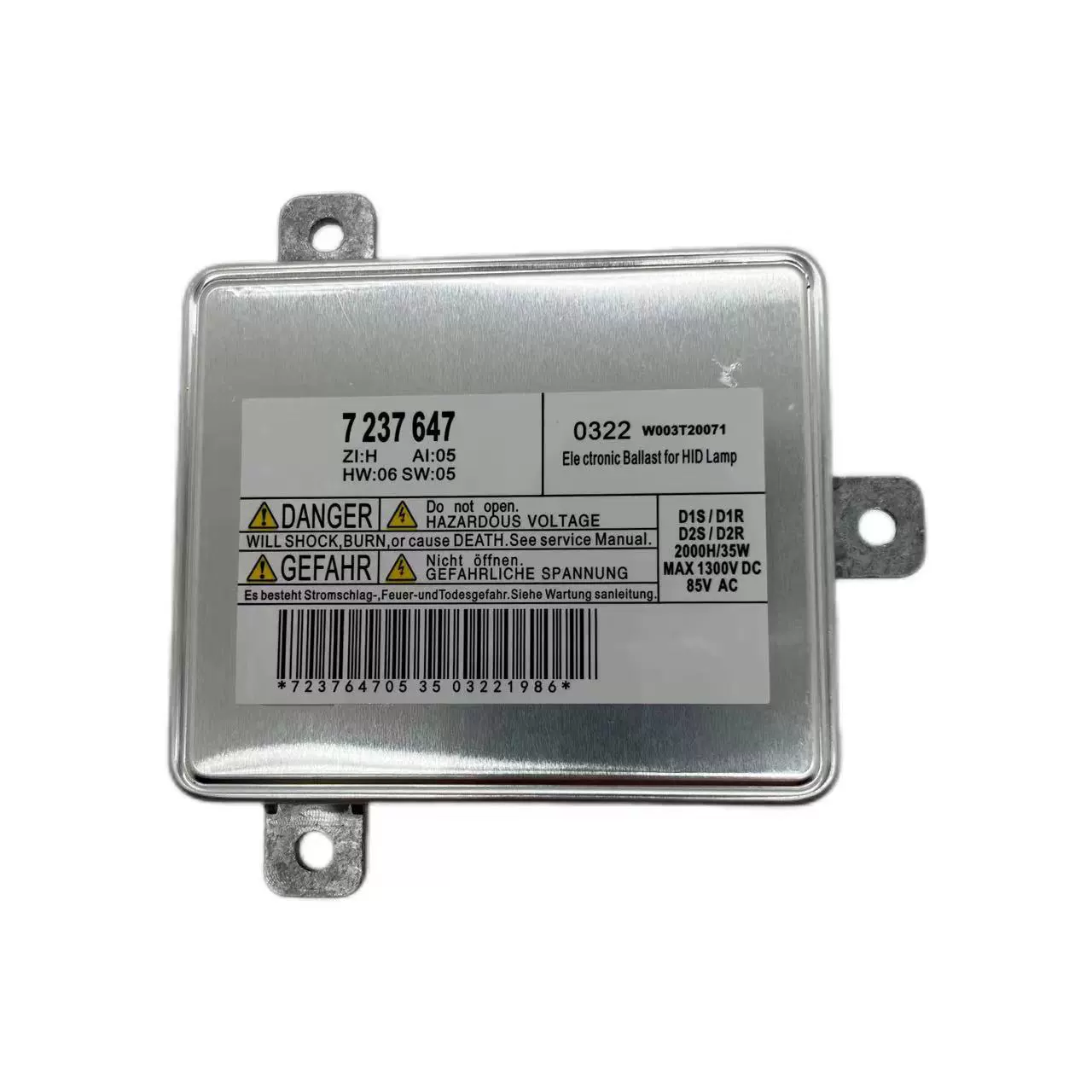 W003T20071 Оригинальная автомобильная фара D1 рефрижектор 1 серии f20f21 3 серии E90LCI 63117237647