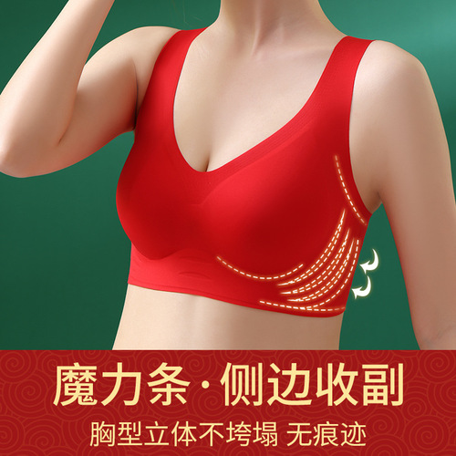 Giant and Sexy Bra for Women - Seamless, Wireless, Push-Up and Breast Support, Flatter Back, Beauty Bra for Small Breasts to Make Them Look Bigger