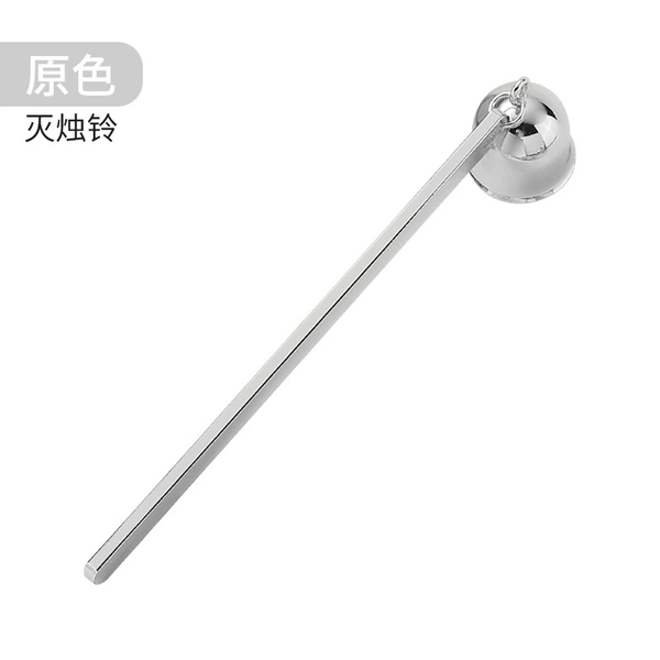 Small silver candle