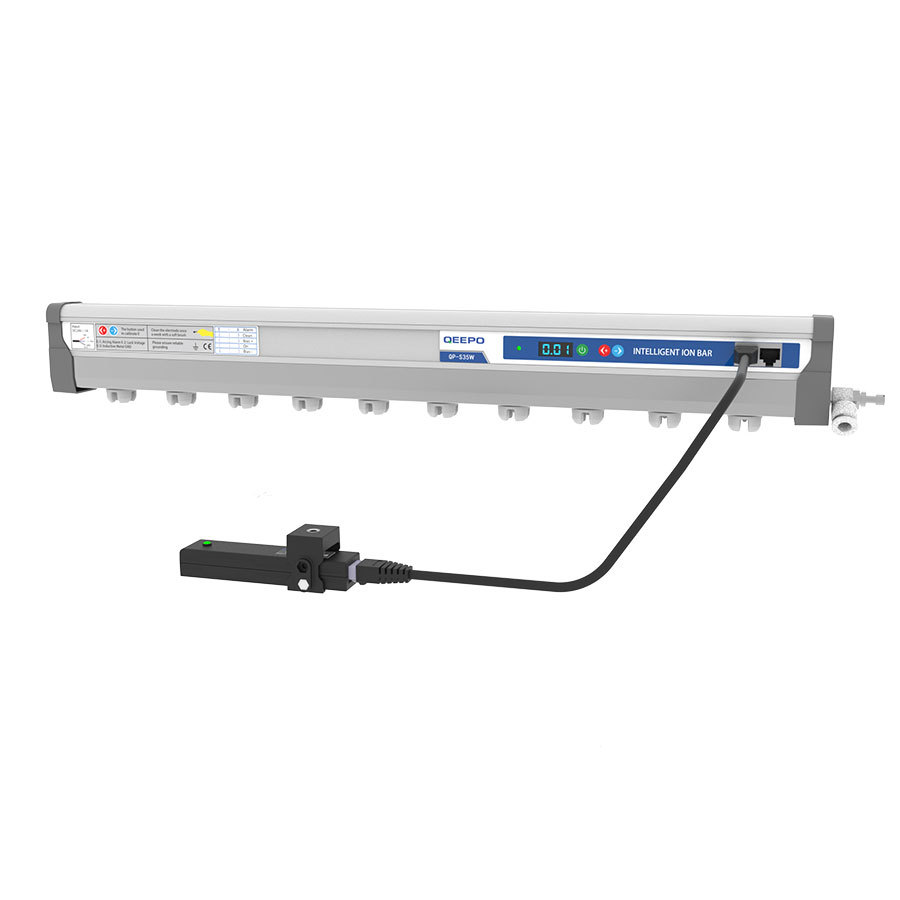 颀普静电QP-S35W智能静电消除器带静电传感器离子风棒品牌厂家