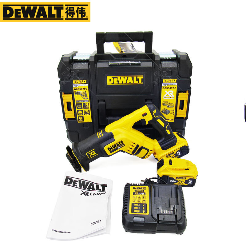 DEWALT sin escobillas 18 / 20V litio recargable sable sierra recíproca sierra de cable madera metal hogar image 2