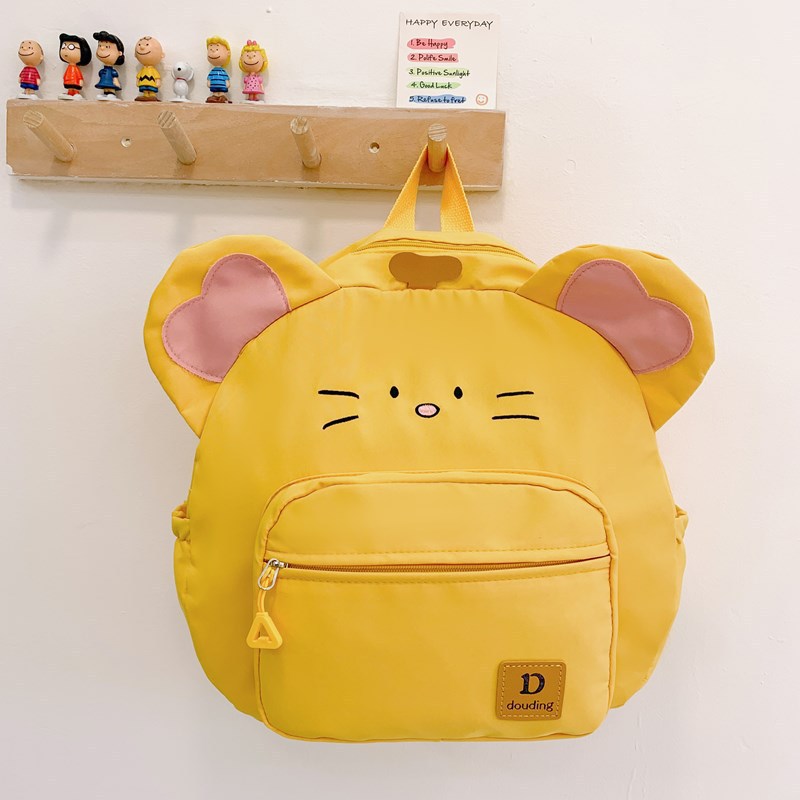 Jardín de infantes, moda, mochila para niños, nueva bolsa de viaje al aire libre casual, mochila para niños y niñas