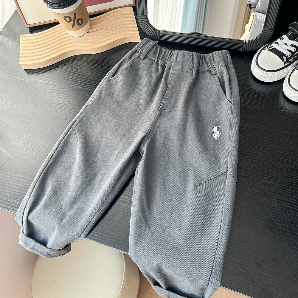 Осенний детский летний одежда, casual брюки, оптом