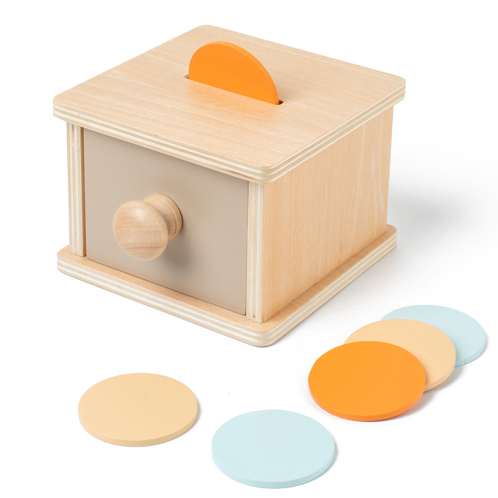 Cajón de bolas de monedas Montessori Caja de objetivos permanentes Educación temprana para niños Juguetes de aprendizaje educativo para niños de 1 a 3 años image 16