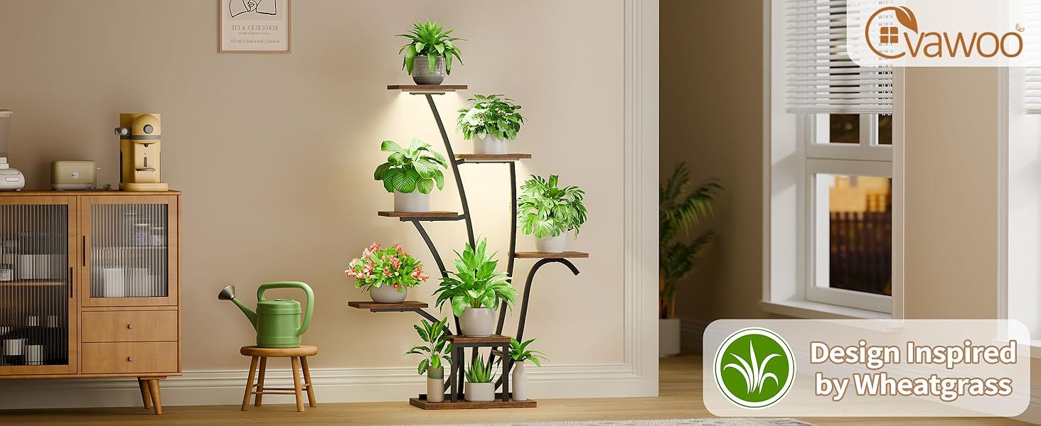 Plant Stand with Grow Lights