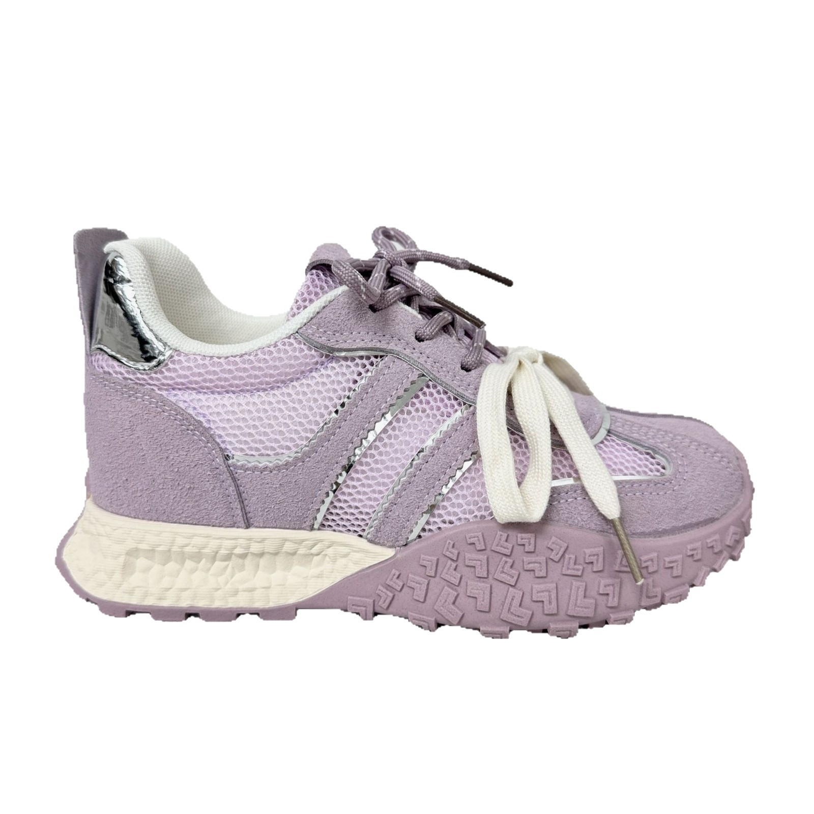 A9915 zapatos de entrenamiento alemanes de suela gruesa para mujer 2025 nuevos zapatos de papá de primavera y otoño realzados zapatos Forrest Gump deportivos y de ocio de todo fósforo