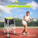 Aluminum Alloy Folding Tennis Frame Tennis Car Trolley Mobile Portable Coach Car Pick-up Basket Tennis Package Basket