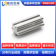 不锈钢粉末冶金非标五金头绞肉机刀头/传动轴配件不锈钢结构件