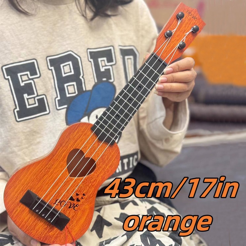 Niños ukulele espacio nacional moda pequeña guitarra puede jugar iluminación educación temprana juguete música principiante guitarra