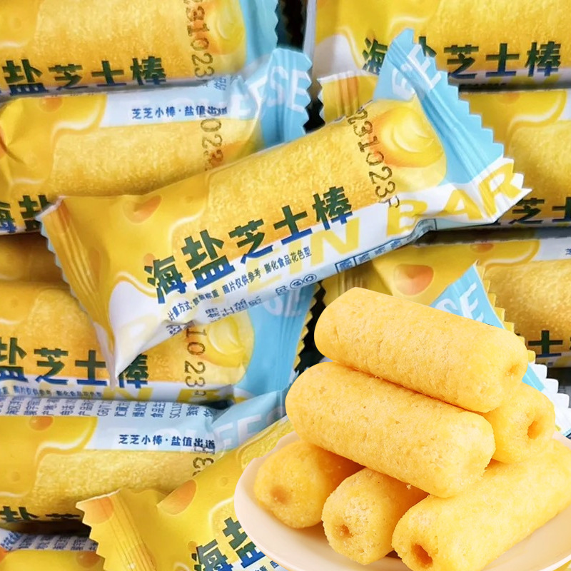 Wholesale Casual Snacks for Dorms, Individually Packaged Crispy Biscuits, Sandwich Rice Crackers, Sea Salt Cheese Sticks Wholesale Casual Snacks for Dorms, Individually Packaged Crispy Biscuits, Sandwich Rice Crackers, Sea Salt Cheese Sticks
