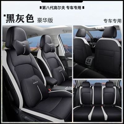 Seat Car Original Car 1:1 — Modelə uyğun (Original) oturacaq örtükləri - black-gray-deluxe-edition-remarks-model-year