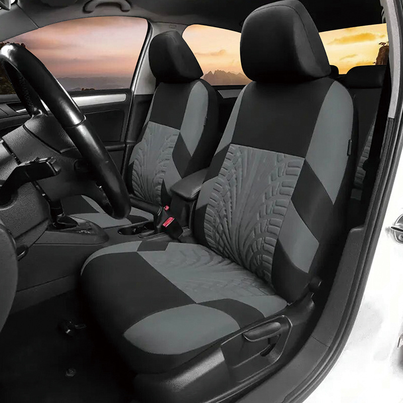 Cross-border fabric four seasons general creasing tire press 4mm sponge 13 piece set car seat cover cushion cover