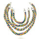 Large and Small Parrot Cotton Rope Climbing Rope Gnawing Toys Cotton Rope Toys Rotating Ladder Bird Toys