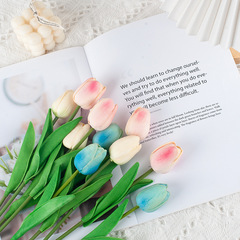 ins仿真鬱金香花拍照攝影擺件飾品美妝拍攝道具家居裝飾背景