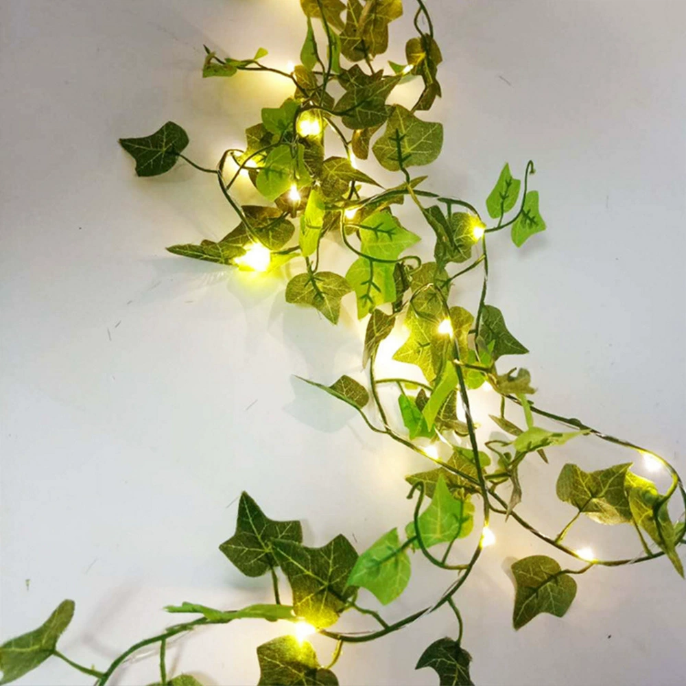 LED-украшение для шатра в поездке, световая лента, светильник из ротанга на солнечной батарее