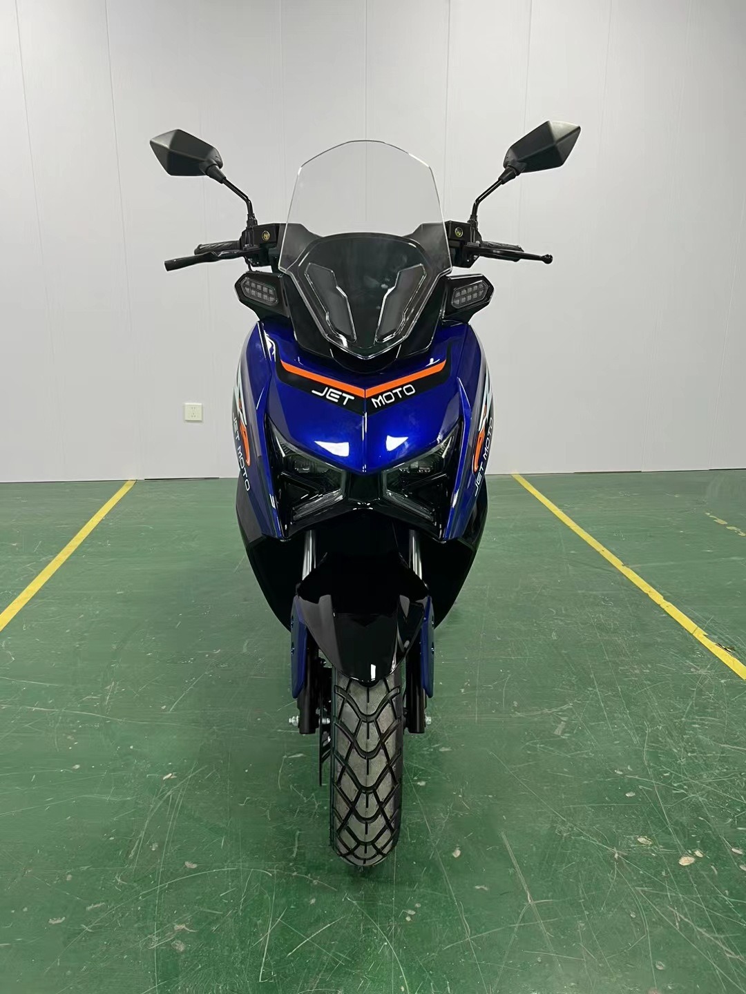 Cross-Border Saber-Toothed Tiger 2Nd Generation Scooter, Adult Commuting Fuel Vehicle, Long-Lasting Fuel-Saving Two-Wheeled Motorcycle