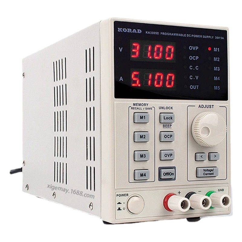 KORAD coriyuan блок питания с ЧПУ KA3005D 30V5A Регулируемый Линейный источник питания постоянного тока для хранения четырех бит