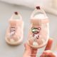 Summer children's sandals with lights called 1-year-old 2-year-old soft-soled toddler shoes for boys and girls