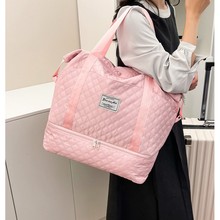 旅行包女大容量手提行李袋出游包衣物收纳大包男登机包短途待产包