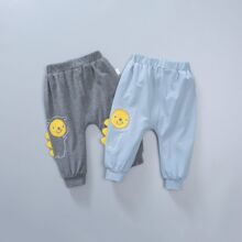 新款卡通pp裤春季男女童宝宝哈伦裤子春秋新款儿童休闲长裤代发