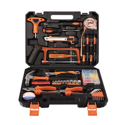 Repair kit Hardware Tool Box Set - network-flashlight-46-piece-set-404b-46
