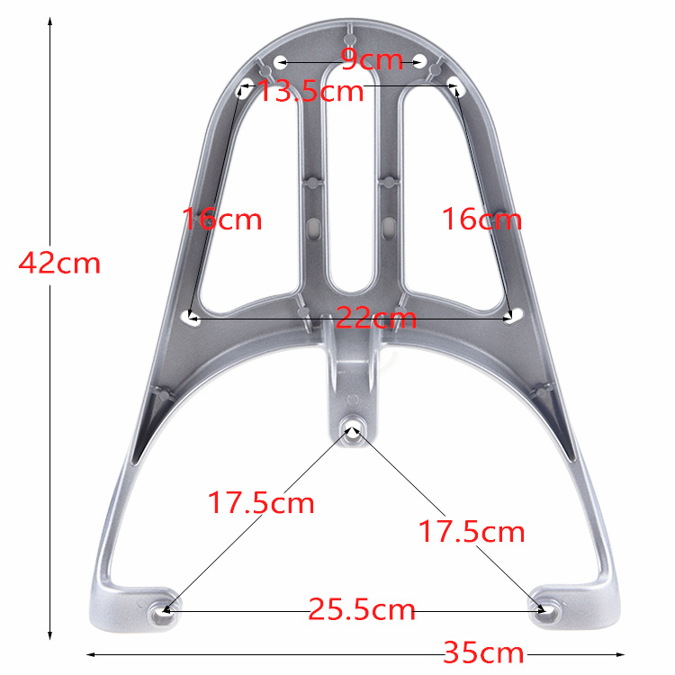 Emma Engine 5 Commander Pro AB06 Electric Car Rear Rack TDR4217-1Z Modified Battery Car Shelf