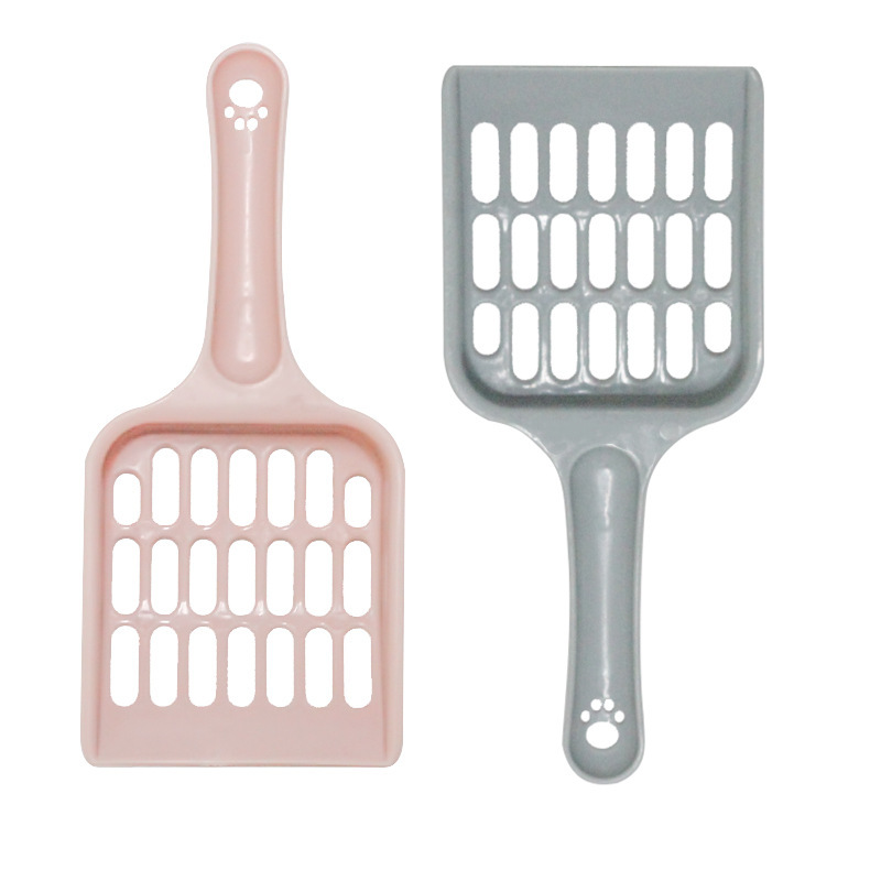 Nueva mascota gato arena pala filtro instantáneo gato arena gato mierda herramienta de limpieza color caramelo gato mierda pala mascota gato arena pala