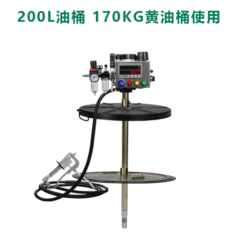 Máquina de mantequilla cuantitativa de tiempo automática dispensadora de aceite de punto fijo grasa lubricante a base de litio mantequilla neumática automática image 5