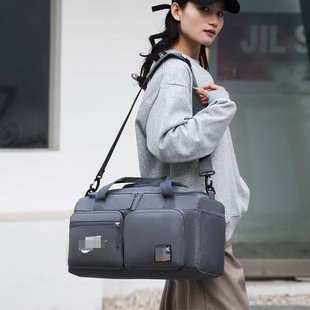 Wet and Dry Separation Sports Bag, Fitness Bag, Portable Luggage Bag, Short-Distance Outing Bag, Travel Bag, Large-Capacity Crossbody Bag
