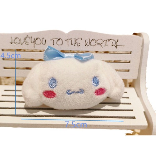 Cartoon plush doll Sanrio Melody KT Kuromi gloves socks shoes clothing headwear accessories
