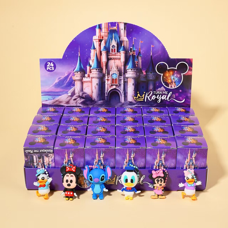 Cross-Border Disney Doll 24 Pieces Blind Box Key Chain Pendant Exquisite Doll Kidsren's Creative Children's Day Gift Consignment