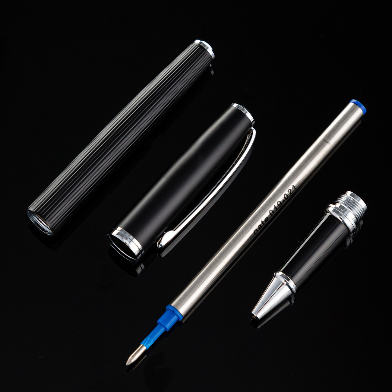 Bolígrafo de firma de metal bolígrafo neutro en stock mayorista publicidad creativa regalos bolígrafo de impresión LOGO una venta