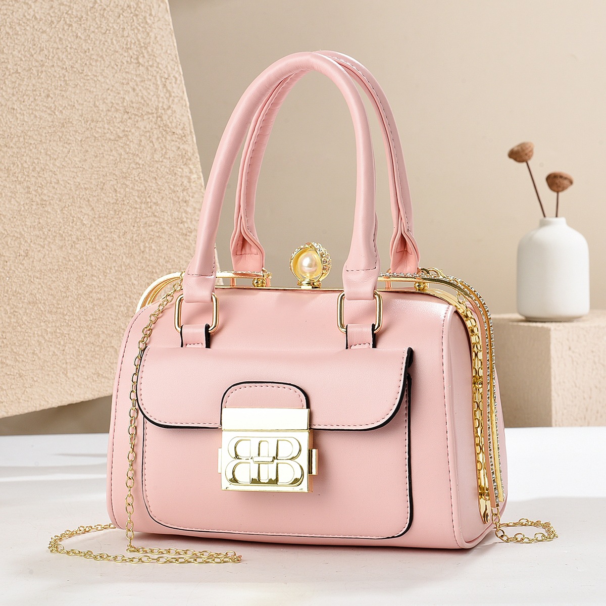 Bolso de moda de verano para mujer, fabricante de un solo hombro, bolso de madre, comercio exterior 2025, nuevo bolso de mensajero de todo fósforo para mujer atmosférica