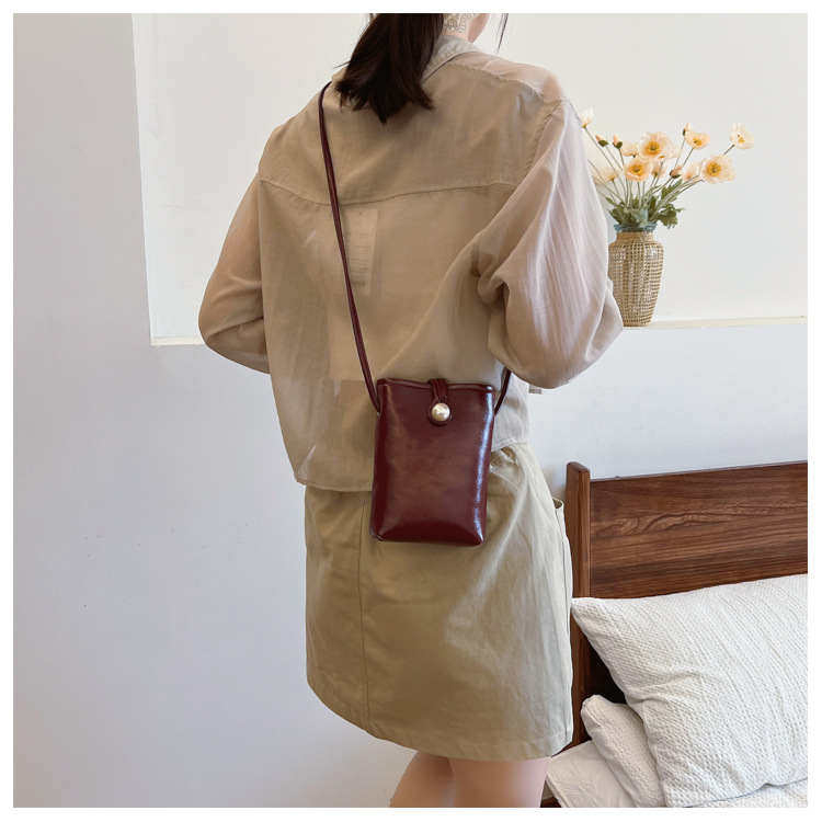 Geantă de umăr crossbody pentru telefon, nouă și versatilă, 2024, simplă și la modă, ușoară și casual, pentru mers pe jos_voghion.com