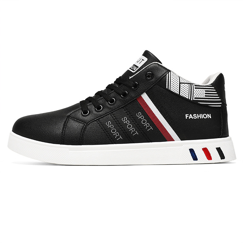 Zapatos de hombre transfronterizos nuevos zapatos blancos de verano de estilo coreano zapatos de tabla de nivel medio de tendencia juvenil zapatos de moda de deportes de ocio para hombres
