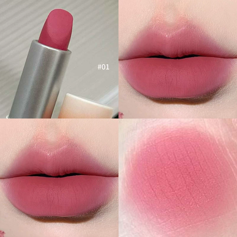 ГЕРОРАНЖ ~ Varid Velvet Mompressure, Красное Муст, Бархат, Симфония, Макияж, Макияж, Осень и зима Белая помада