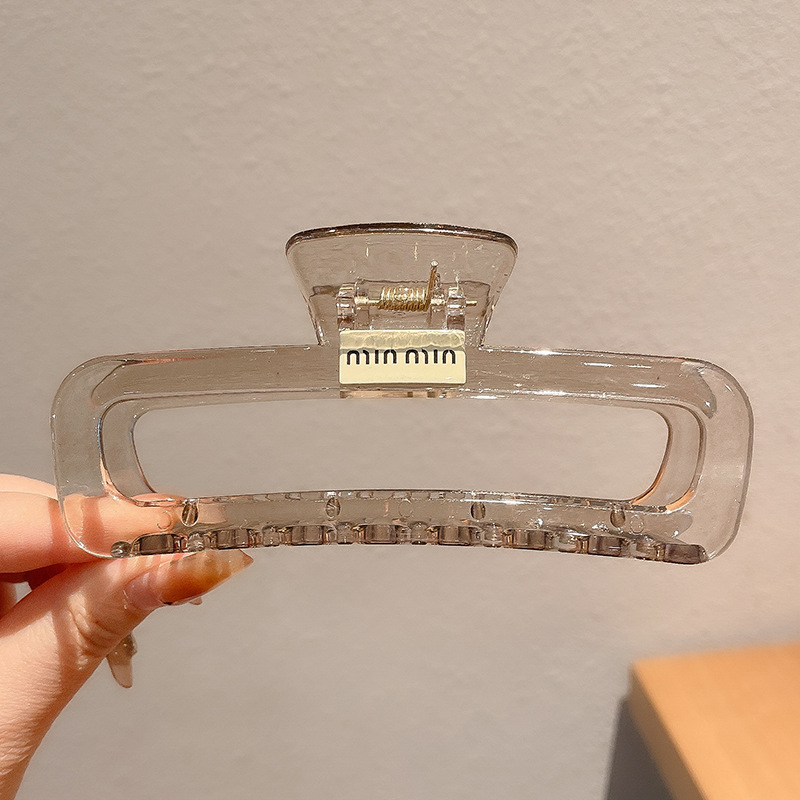 Clip de tiburón para mujeres de alta calidad clip de cabello cuán grande cabello agarrar detrás de la cabeza 2024 nuevo clip de tocado agarrar clip