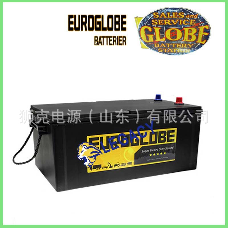 德国EUROGLOBE蓄电池12V230AH EG230-12船舶应急发电机组启动电瓶
