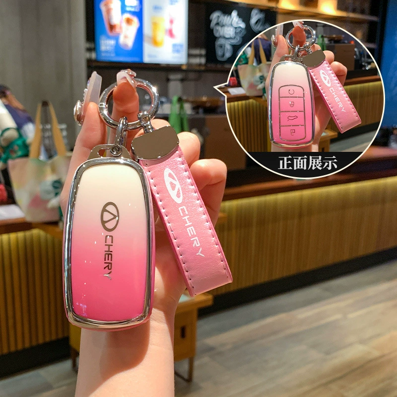 Chery Tiggo 8pro чехол для ключей Areizer 8/5 Маленький муравей qq мороженое Discovery 06 Jettu x70 Женская оболочка