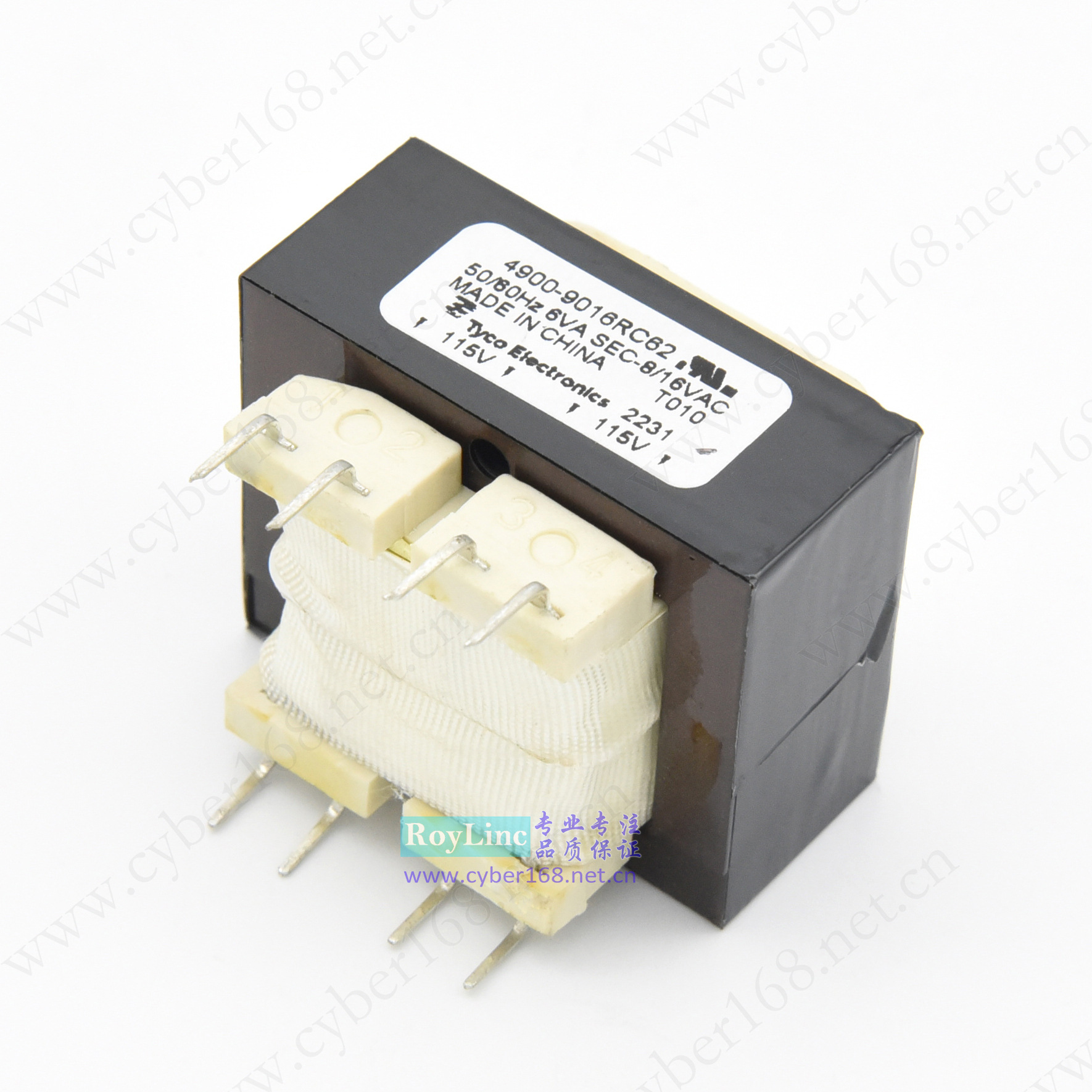 2.4VA6VA12VA20VA36VA 115V230V转12V24V PCB插针UL Tyco变压器