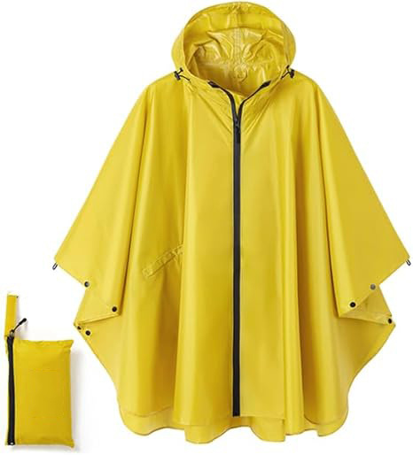 Comercio exterior tres en uno capa capa capa de lluvia delgada y ligera moda capa de lluvia multifuncional caminata portátil unido capa de lluvia al por mayor