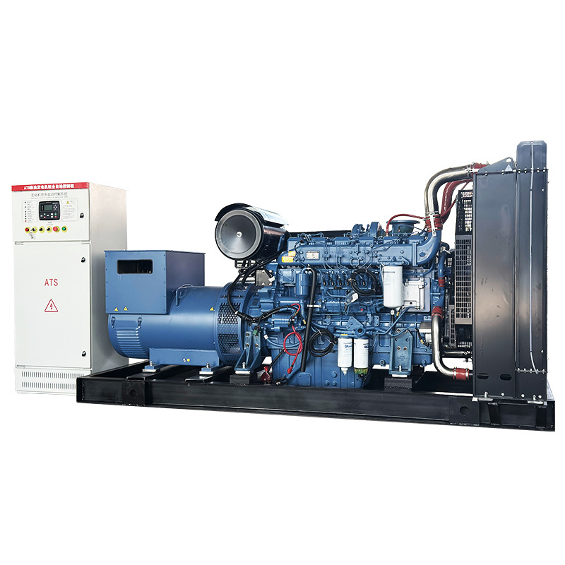 Alternador síncrono trifásico ATS conjunto generador automático completo para el sitio de construcción del generador diesel de 500kw de Yuchai