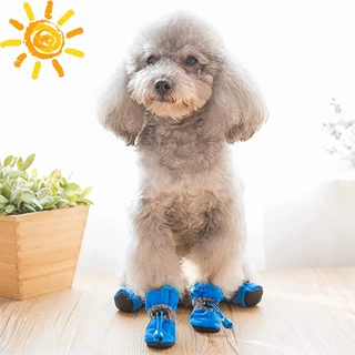 狗狗鞋子宠物鞋子狗鞋子小型犬四季通用宠物不掉脚防掉软底鞋批发